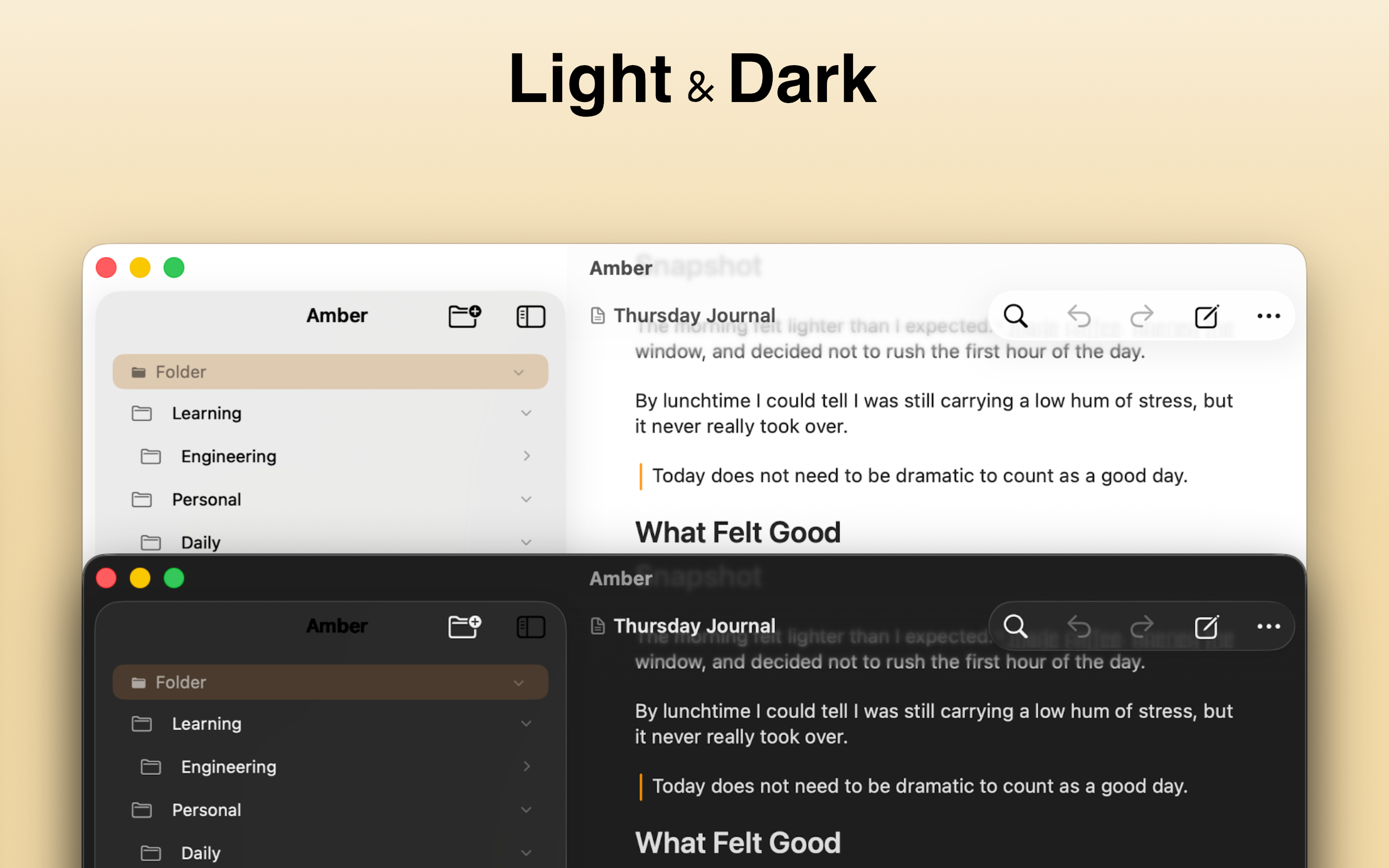 amber Mac screenshot